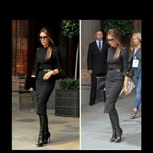 🖤Gorgeous Black Dress, Comes w/ belt! Used once🖤